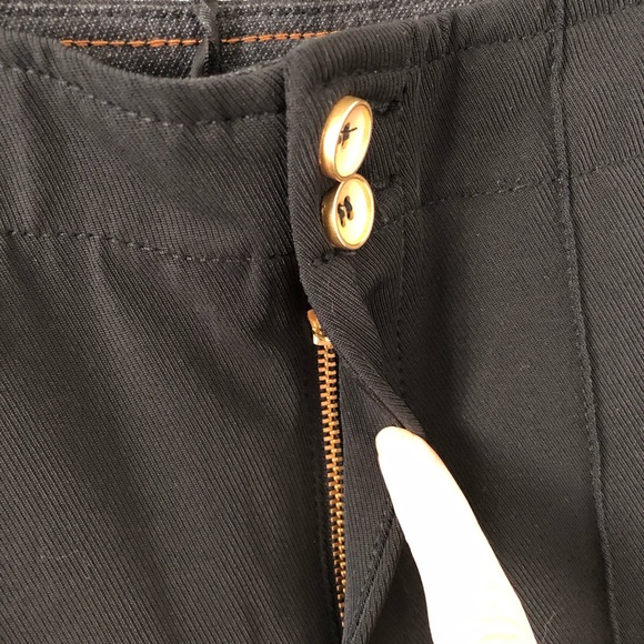 NWT Massimo Dutti Slim Black Work Pants - Picture 4 of 8